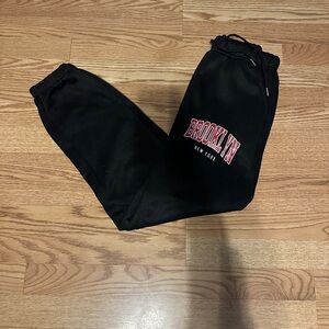 Brooklyn Black Jogger Pants